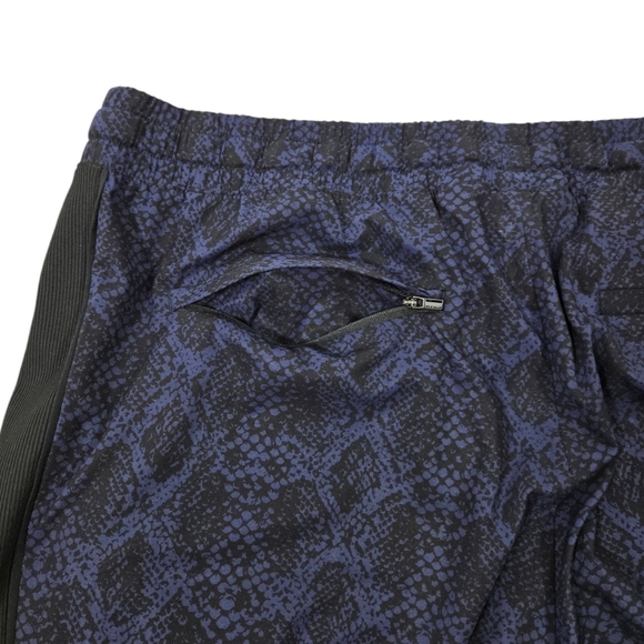 Athleta Brokyln Snake Print Blue-Black Jogger - Picture 11 of 15